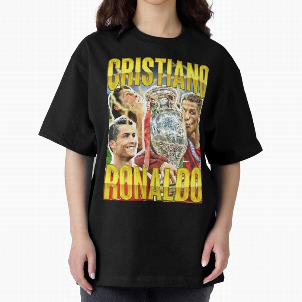 Cristiano Ronaldo Cr7 Siuuu El Bicho Oversized T-Shirt Turn Up for the FIFA World Cup 2026 Journey through Neymar Highlights, Argentina, France and Brazil Pride, Fan Favorite Moments, National Team Passion, Big Match Drama and Soccer History;