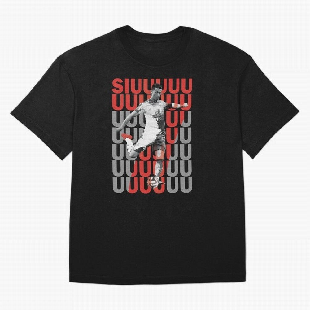 Siuuuuuu Cristiano Ronaldo Oversized T-Shirt Enjoy the FIFA World Cup 2026 Group Stage Journey through Cristiano Ronaldo Highlights, Netherlands Pride, Football Festival Excitement, Trophy Ambitions, Country Rivalries and Star Player Buzz; Made for