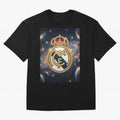 La Galaxia del Real Madrid Oversized T-Shirt Bring Retro Soccer Energy to FIFA World Cup 2026 Spirit, Highlighting Spain, CR7, Stadium Chants, National Pride, Trophy Dreams and Unforgettable Football Memories; Made for Collectors Who Enjoy Iconic