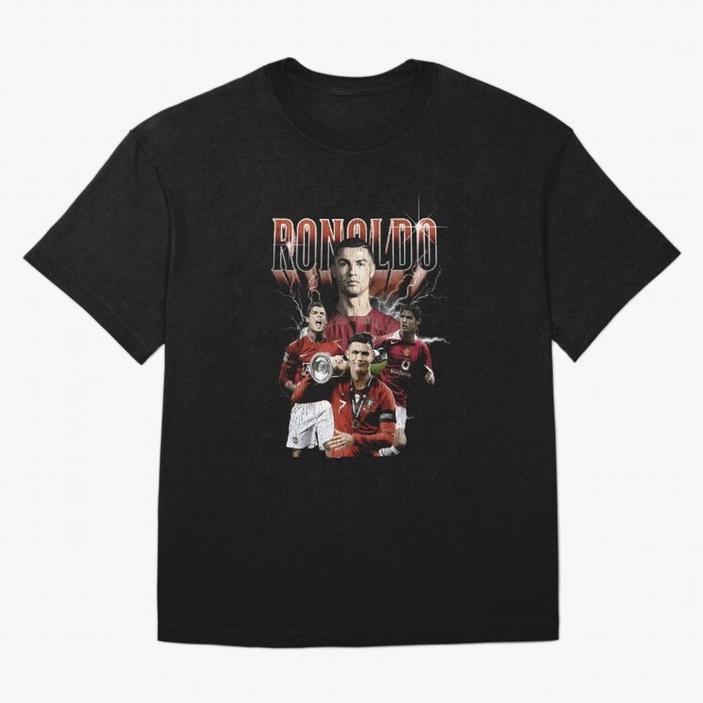 Cr7 footballer portuguese Oversized T-Shirt Stand Proud for Global Football Passion for FIFA World Cup 2026 USA Canada Mexico, Featuring Mbappe and Neymar, Spain, Tournament Hype, Historic Matchups, Family Viewing Parties and Global Sports Pride;