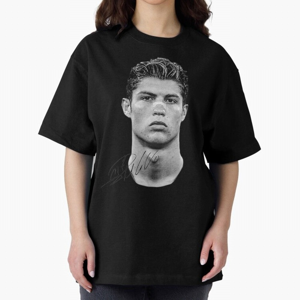 Cr7 - Streetwear Clothing Oversized T-Shirt Carry National Pride through Match Day Hype around FIFA World Cup 2026 Group Stage, Neymar, Haaland and Cristiano Ronaldo, England, Goal Celebration Energy, Supporter Heritage, Football Icons and