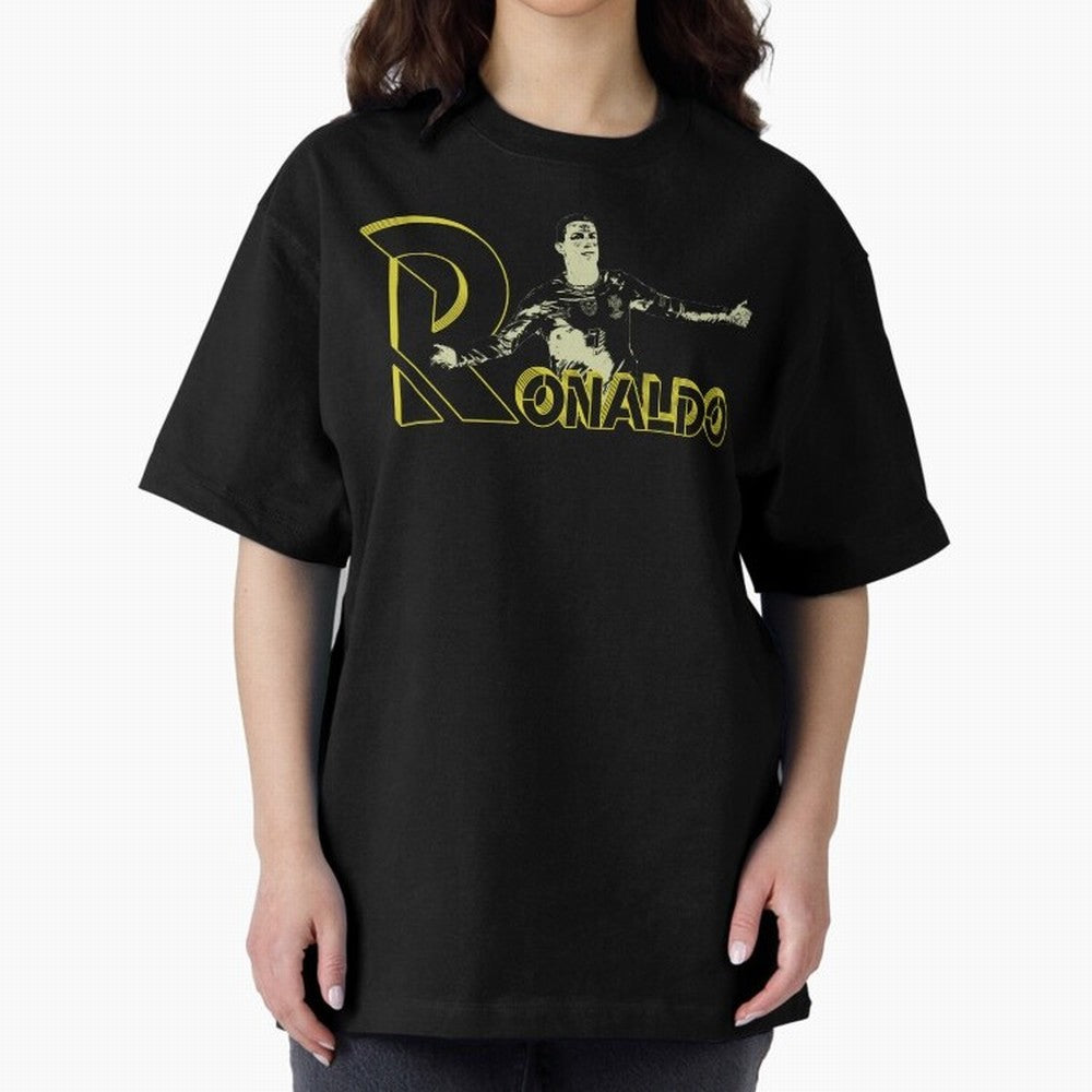CR7 - ronaldo Oversized T-Shirt Make Your Look Match the FIFA World Cup 2026 Journey through CR7 and Messi Highlights, England Pride, Football Festival Excitement, Trophy Ambitions, Country Rivalries and Star Player Buzz; Ideal for Passionate Fans