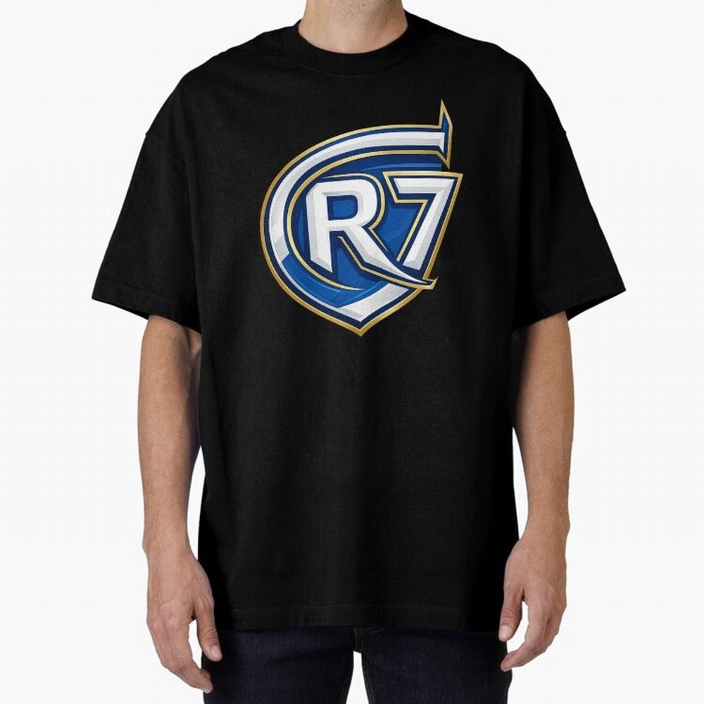 CR7 Minimal Power Logo Oversized T-Shirt Treasure Match Day Hype around FIFA World Cup 2026 Group Stage, Messi, Brazil, Tournament Hype, Historic Matchups, Family Viewing Parties and Global Sports Pride; Made for Die Hard Supporters, Soccer Lovers,