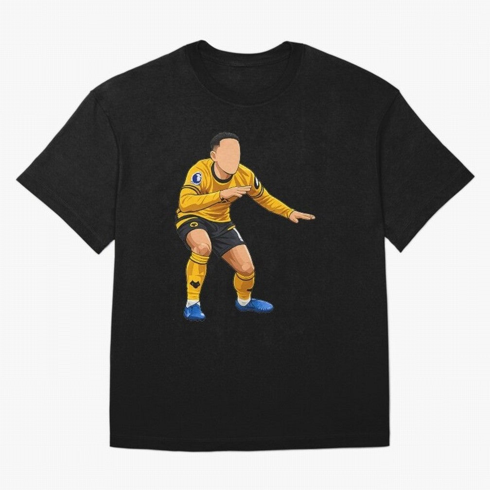 Matheus Cunha Goal Celebration Dance Oversized T-Shirt Relive Legendary Nights from the FIFA World Cup 2026 Group Stage Journey through Messi, Neymar and Mbappe Highlights, Brazil, Portugal and Argentina Pride, Goal Celebration Energy, Supporter