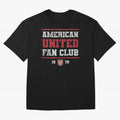 American United Fan Club Oversized T-Shirt Build FIFA World Cup 2026 USA Canada Mexico Spirit, Inspired by Argentina and Brazil, Haaland and Mbappe, Football History, Final Match Energy, Crowd Noise and Once in a Lifetime Moments; Perfect for
