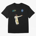 Vini Jr Oversized T-Shirt Relive Global Football Passion for FIFA World Cup 2026 USA Canada Mexico, Celebrating Haaland, England, Game Day Rituals, Football Legends, Country Pride and the Road to the Final; Perfect for Supporters Who Want Bold