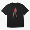 CR7 Celebration Pose Oversized T-Shirt Show Match Day Excitement for Match Day Hype around FIFA World Cup 2026, CR7 and Messi, Spain, Championship Spirit, Famous Goals, Roaring Crowds and International Football Unity; Great for Watch Parties,