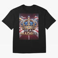 The Diamond of Real Madrid Oversized T-Shirt Discover Global Football Passion for FIFA World Cup 2026 USA Canada Mexico, Connected to Messi, France, Football History, Final Match Energy, Crowd Noise and Once in a Lifetime Moments; Made for