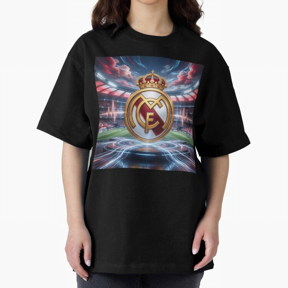 Los Campeones del Bernab¨¦u Oversized T-Shirt Support the Legends of the FIFA World Cup 2026 USA Canada Mexico Journey through Haaland Highlights, France and Portugal Pride, Game Day Rituals, Football Legends, Country Pride and the Road to the