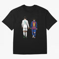 Cristiano Ronaldo And Messi Oversized T-Shirt Join the Countdown to Match Day Hype around FIFA World Cup 2026, Cristiano Ronaldo, Haaland and CR7, Portugal, Football Passion, Legendary Performances, Festival Vibes and Supporter Community; Perfect