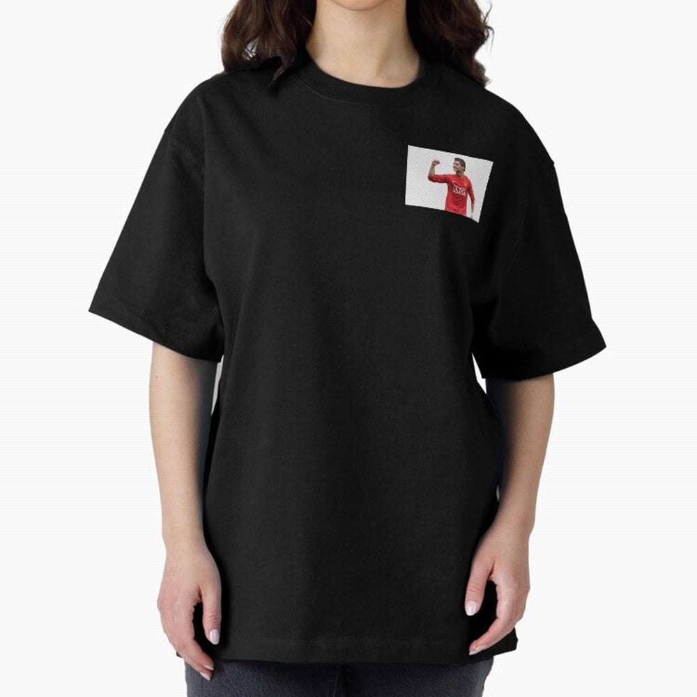 Cristiano Ronaldo Oversized T-Shirt Support the Legends of Match Day Hype around FIFA World Cup 2026 USA Canada Mexico, Messi, England, France and Netherlands, Football Passion, Legendary Performances, Festival Vibes and Supporter Community; Ideal