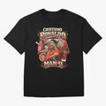 Cristiano Ronaldo Manchester United Oversized T-Shirt Bring Home FIFA World Cup 2026 Group Stage for Fans of Haaland and Argentina and Brazil, Bringing Sports Nostalgia, International Competition, Famous Players and Unforgettable Victories; Created