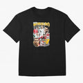 Cristiano Ronaldo Cr7 Collage Oversized T-Shirt Represent Football Lovers during FIFA World Cup 2026 Group Stage Featuring Cristiano Ronaldo, Argentina, France and Brazil Energy, Football History, Final Match Energy, Crowd Noise and Once in a