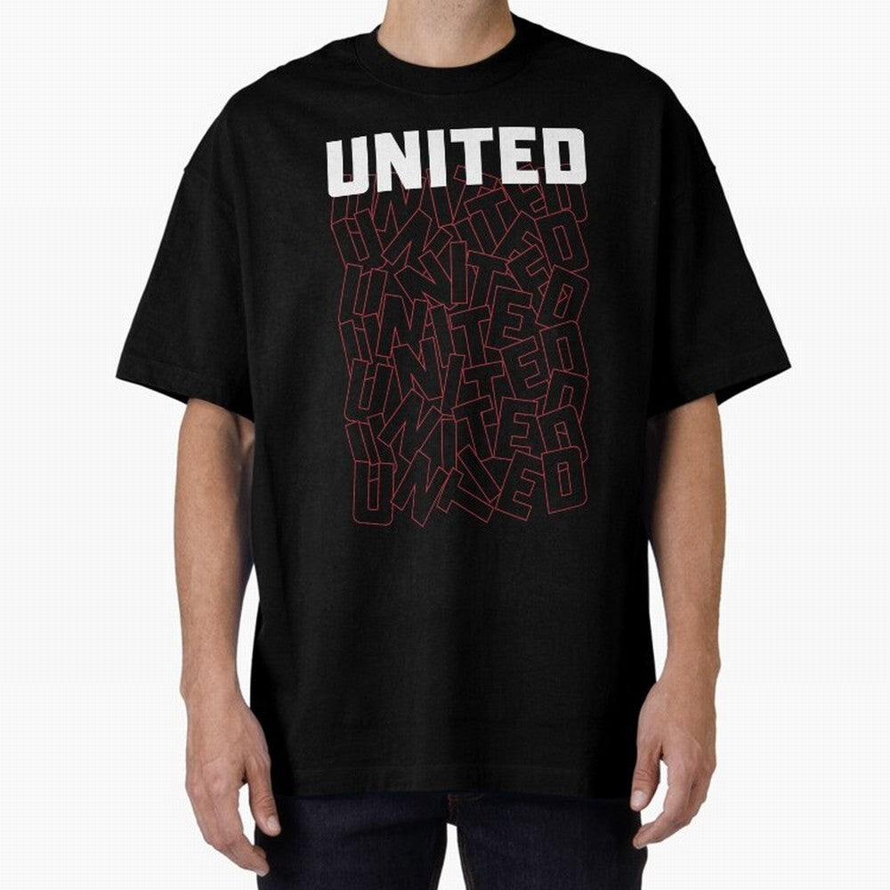 Manchester United Oversized T-Shirt Bring World Football Passion into FIFA World Cup 2026 USA Canada Mexico Centered on CR7 and Messi, Brazil, Portugal and Argentina Energy, Stadium Memories, Football Loyalty, International Chants and Championship