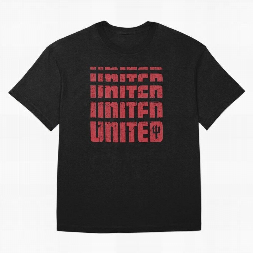 United United United Oversized T-Shirt Turn Football Passion into Global Football Passion for FIFA World Cup 2026 USA Canada Mexico, Filled with Messi, Germany, Goal Celebration Energy, Supporter Heritage, Football Icons and Worldwide Tournament
