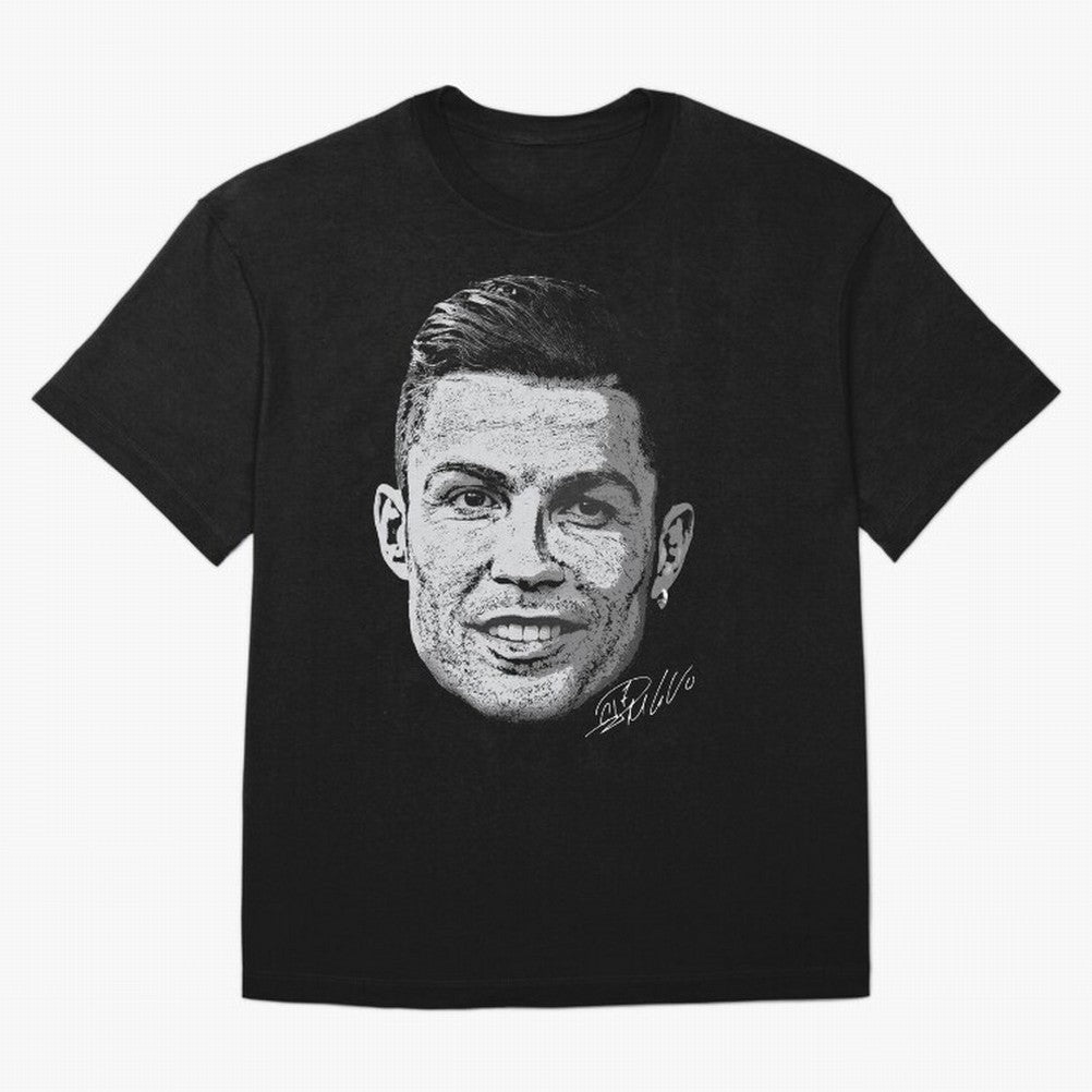 Cristiano Ronaldo Signed Oversized T-Shirt Discover FIFA World Cup 2026 Group Stage Celebrating CR7, Spain Energy, Champion Mindset, Group Stage Buzz, Knockout Tension and Passionate Fan Culture; Ideal for Fans Who Follow Messi, Cristiano Ronaldo,