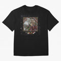Cristiano Ronaldo Inspired Emoji Mosaic Art ¨C Football Champion Trophy Tribute Poster Oversized T-Shirt Experience the Global Stage of FIFA World Cup 2026 for Fans of Messi and Cristiano Ronaldo and England, Bringing Game Day Rituals, Football