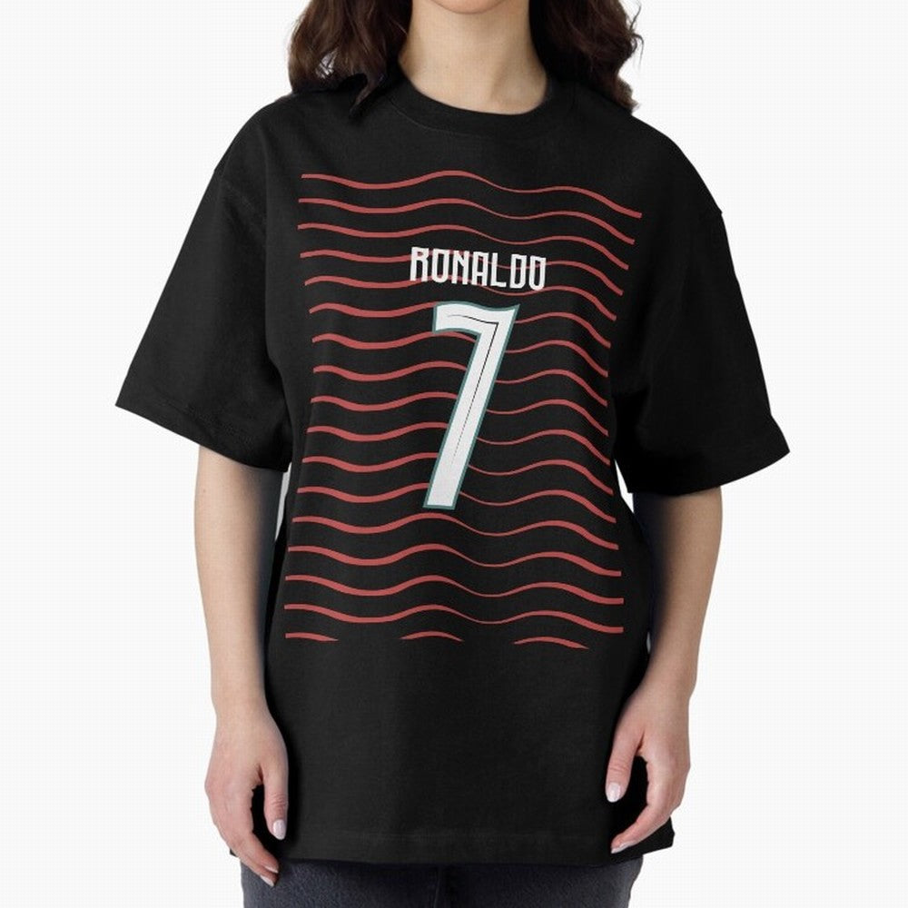 Cristiano Ronaldo Portugal Jersey 2026 World cup Oversized T-Shirt Discover the FIFA World Cup 2026 USA Canada Mexico Journey through Messi, Neymar and Mbappe Highlights, Argentina and Brazil Pride, Vintage Soccer Flavor, Modern Football Stars,