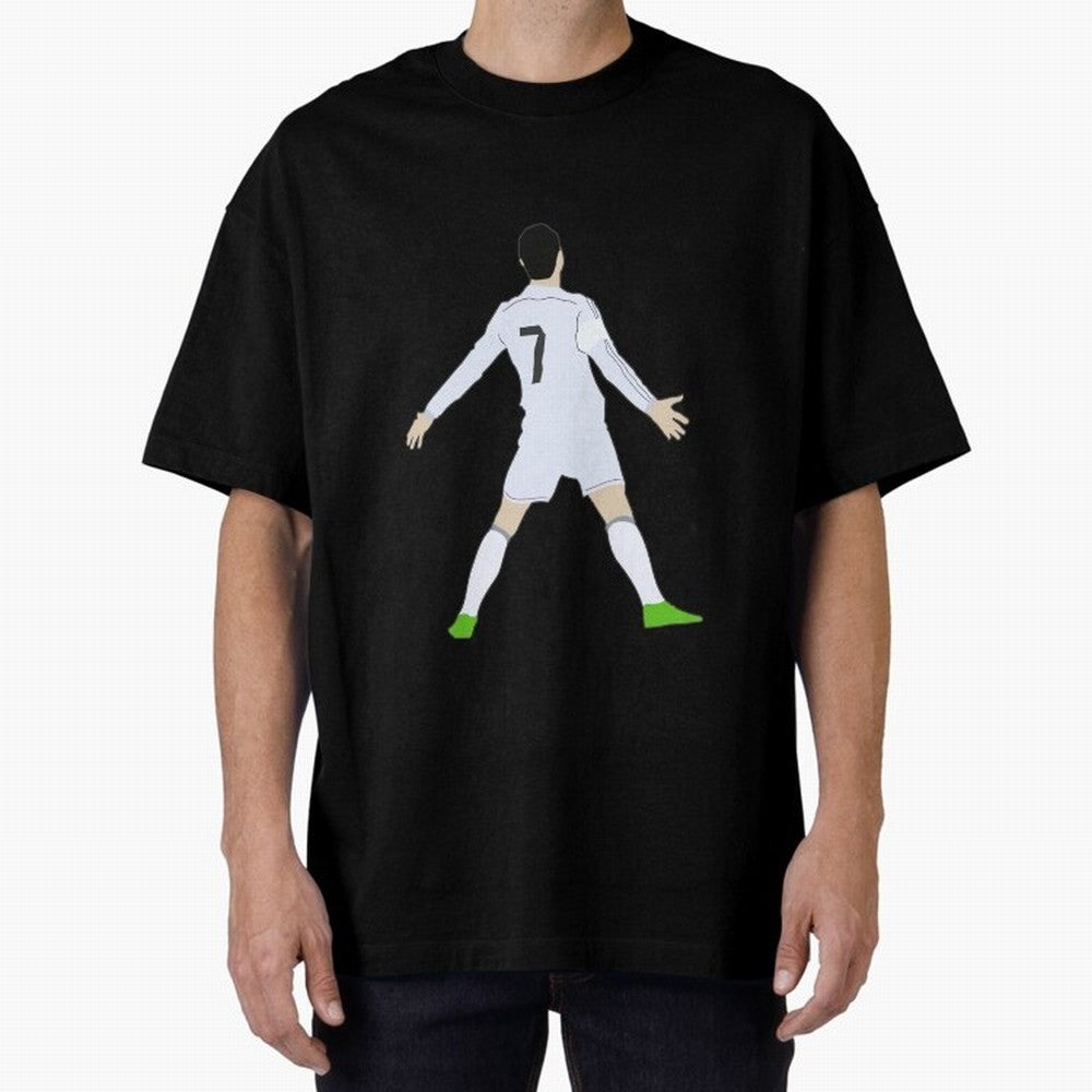 Cristiano Ronaldo Oversized T-Shirt Experience FIFA World Cup 2026 Group Stage Inspired by Cristiano Ronaldo, Argentina and Brazil Energy, Vintage Soccer Flavor, Modern Football Stars, National Flags and Final Night Emotion; Perfect for Supporters