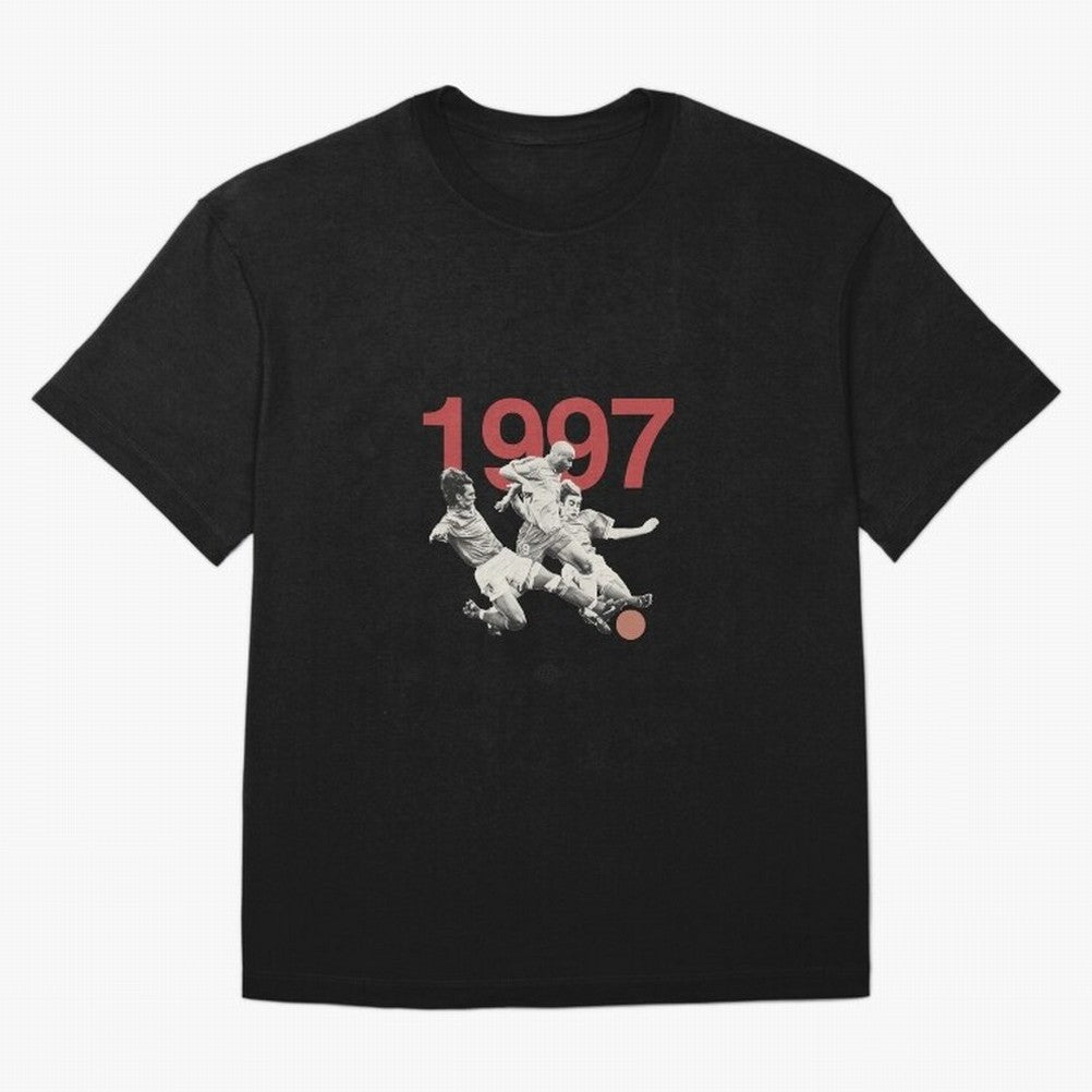 Ronaldo Maldini Cannavaro Tournoi de France 1997 Oversized T-Shirt Feel the Roar of the FIFA World Cup 2026 USA Canada Mexico Journey through Haaland Highlights, England Pride, Goal Celebration Energy, Supporter Heritage, Football Icons and