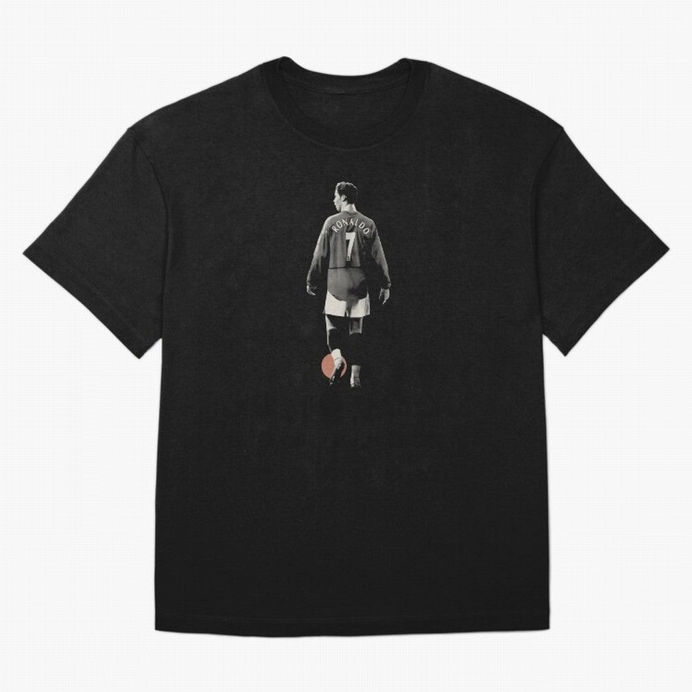 Cristiano Ronaldo CR7 Minimalist Oversized T-Shirt Honor the Beautiful Game during FIFA World Cup 2026 Group Stage Spirit, Celebrating Spain, CR7, Goal Celebration Energy, Supporter Heritage, Football Icons and Worldwide Tournament Joy; Ideal for