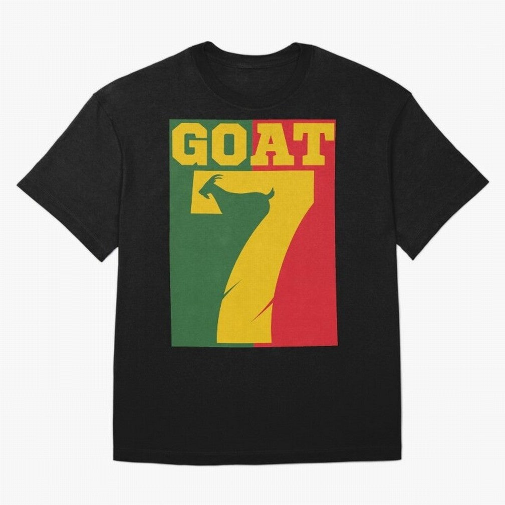 World Cup 2026 The Goat CR 7 Portugal Oversized T-Shirt Capture Stadium Memories from FIFA World Cup 2026 USA Canada Mexico Spirit, with England, Messi, CR7 and Mbappe, Sports Nostalgia, International Competition, Famous Players and Unforgettable