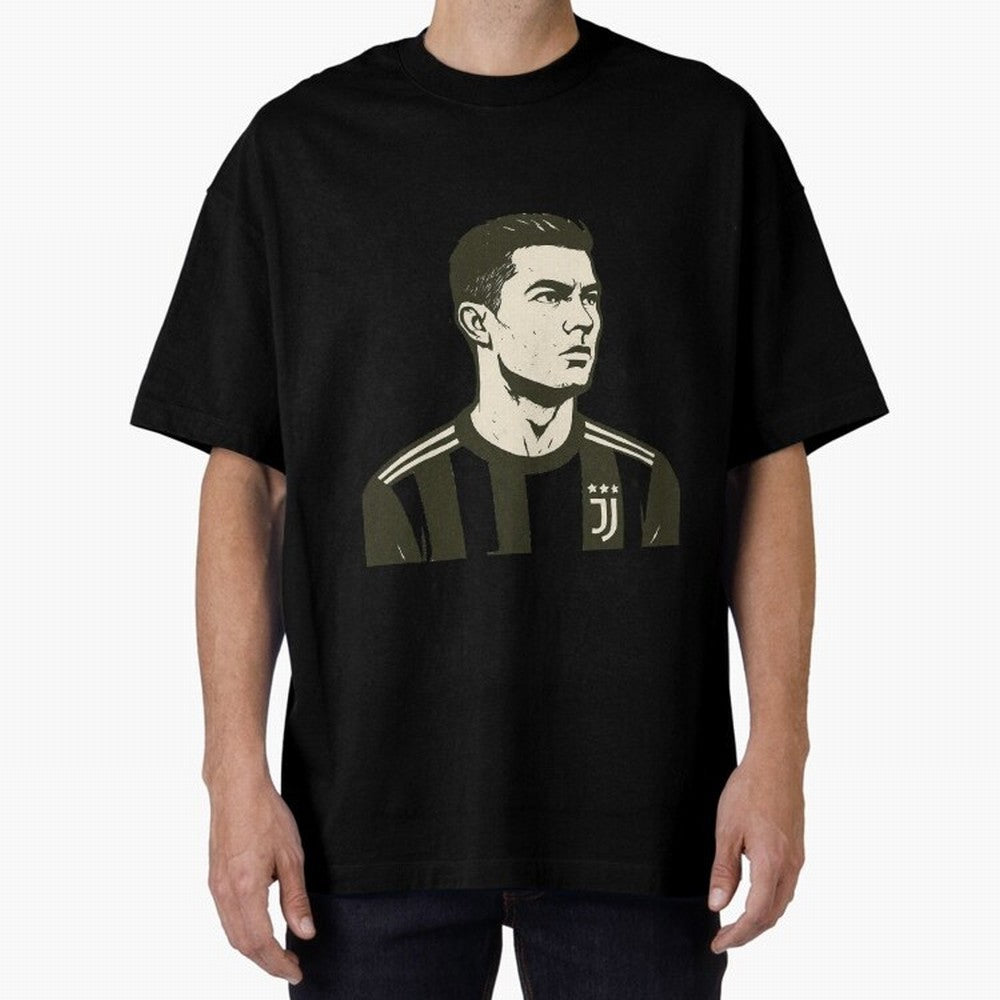 Cristiano Ronaldo Oversized T-Shirt Bring Trophy Dreams to the FIFA World Cup 2026 USA Canada Mexico Journey through Haaland and Mbappe Highlights, Portugal, Spain and Germany Pride, Tournament Hype, Historic Matchups, Family Viewing Parties and