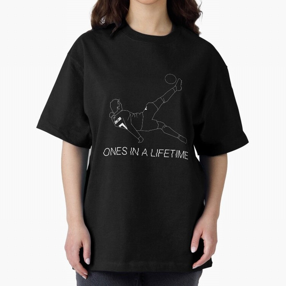 Cristiano Ronaldo back kick Oversized T-Shirt Feel the Roar of FIFA World Cup 2026 Built around Neymar, Haaland and Cristiano Ronaldo, Spain and Netherlands Energy, Match Day Excitement, Supporter Culture, Golden Goals and Global Football Passion;