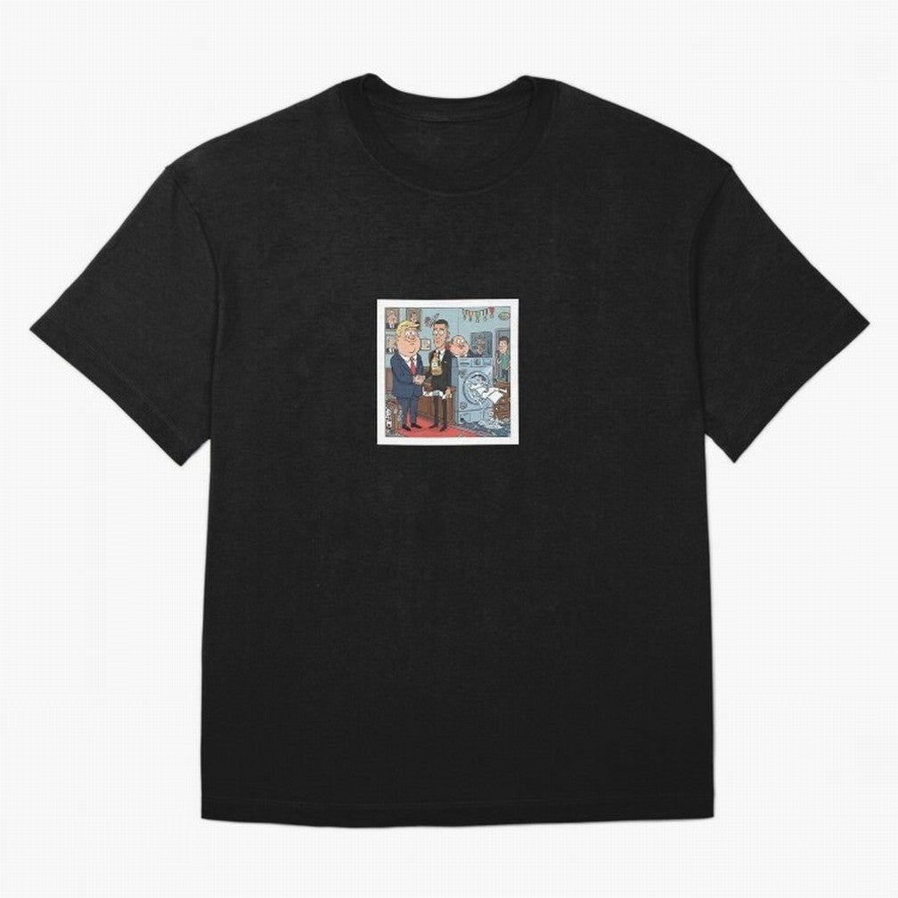 Ronaldo at White House Dinner Oversized T-Shirt Follow the Final Road of FIFA World Cup 2026 USA Canada Mexico Highlighting Mbappe and Neymar, England Energy, Goal Celebration Energy, Supporter Heritage, Football Icons and Worldwide Tournament Joy;