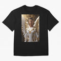 Cristiano Ronaldo angel 1 Oversized T-Shirt Represent Football Lovers during FIFA World Cup 2026 USA Canada Mexico Spirit, Inspired by Argentina, France and Brazil, Neymar, Classic Soccer Heritage, Championship Pressure, Fan Loyalty and