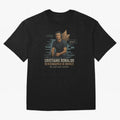Cristiano Ronaldo Bronze Gamer ¨C Benchwarmers IRL Stats Don¡¯t Transfer Oversized T-Shirt Live for the Drama of Global Football Passion for FIFA World Cup 2026, Highlighting Neymar, Argentina and Brazil, Championship Spirit, Famous Goals, Roaring