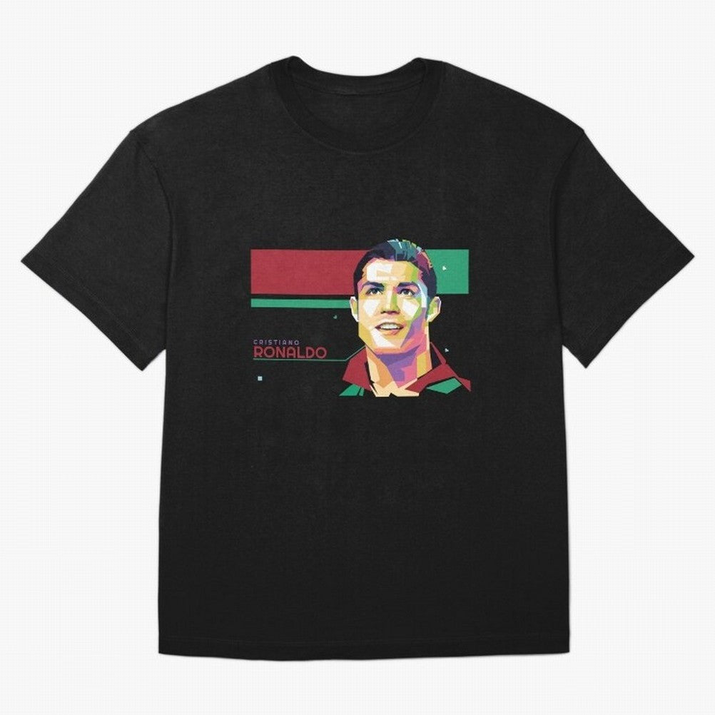 Cristiano Ronaldo ¨C Legendary Football Star & GOAT Artwork Oversized T-Shirt Show Your Tournament Heart for FIFA World Cup 2026 Spirit, Featuring England, Neymar, Retro Football Energy, Iconic Rivalries, Trophy Chase Drama and Stadium Atmosphere;