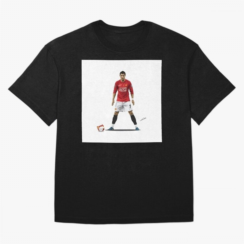 Cristiano Ronaldo CR7 Man Utd Oversized T-Shirt Capture Stadium Memories from the FIFA World Cup 2026 Group Stage Journey through Mbappe Highlights, Brazil, Portugal and Argentina Pride, Football Festival Excitement, Trophy Ambitions, Country