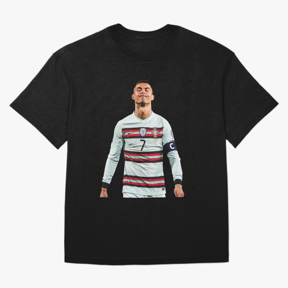 Cristiano Ronaldo Design Oversized T-Shirt Bring Stadium Energy to FIFA World Cup 2026 USA Canada Mexico Spirit, Highlighting Germany, Messi, Neymar and Mbappe, Stadium Memories, Football Loyalty, International Chants and Championship Tradition;