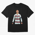 Cristiano Ronaldo Design Oversized T-Shirt Bring Stadium Energy to FIFA World Cup 2026 USA Canada Mexico Spirit, Highlighting Germany, Messi, Neymar and Mbappe, Stadium Memories, Football Loyalty, International Chants and Championship Tradition;