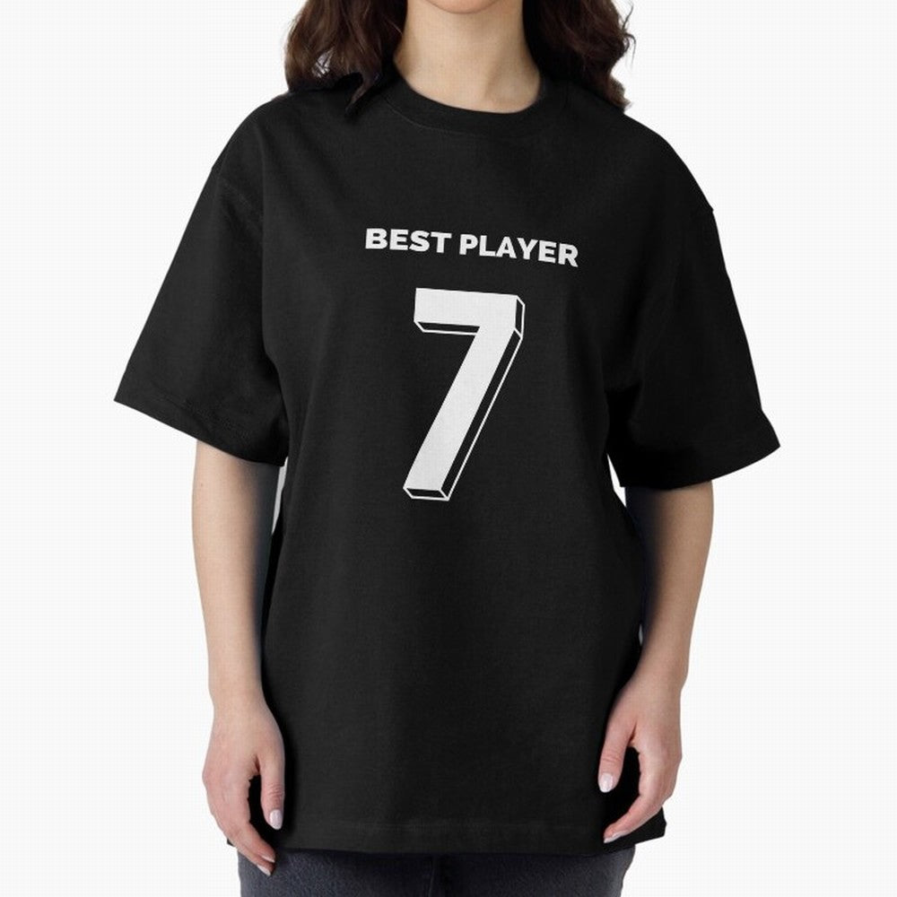 Legacy 7 Oversized T-Shirt Follow Global Football Passion for FIFA World Cup 2026, Celebrating Haaland, Portugal, Spain and Germany, Stadium Chants, National Pride, Trophy Dreams and Unforgettable Football Memories; Ideal for Passionate Fans Who