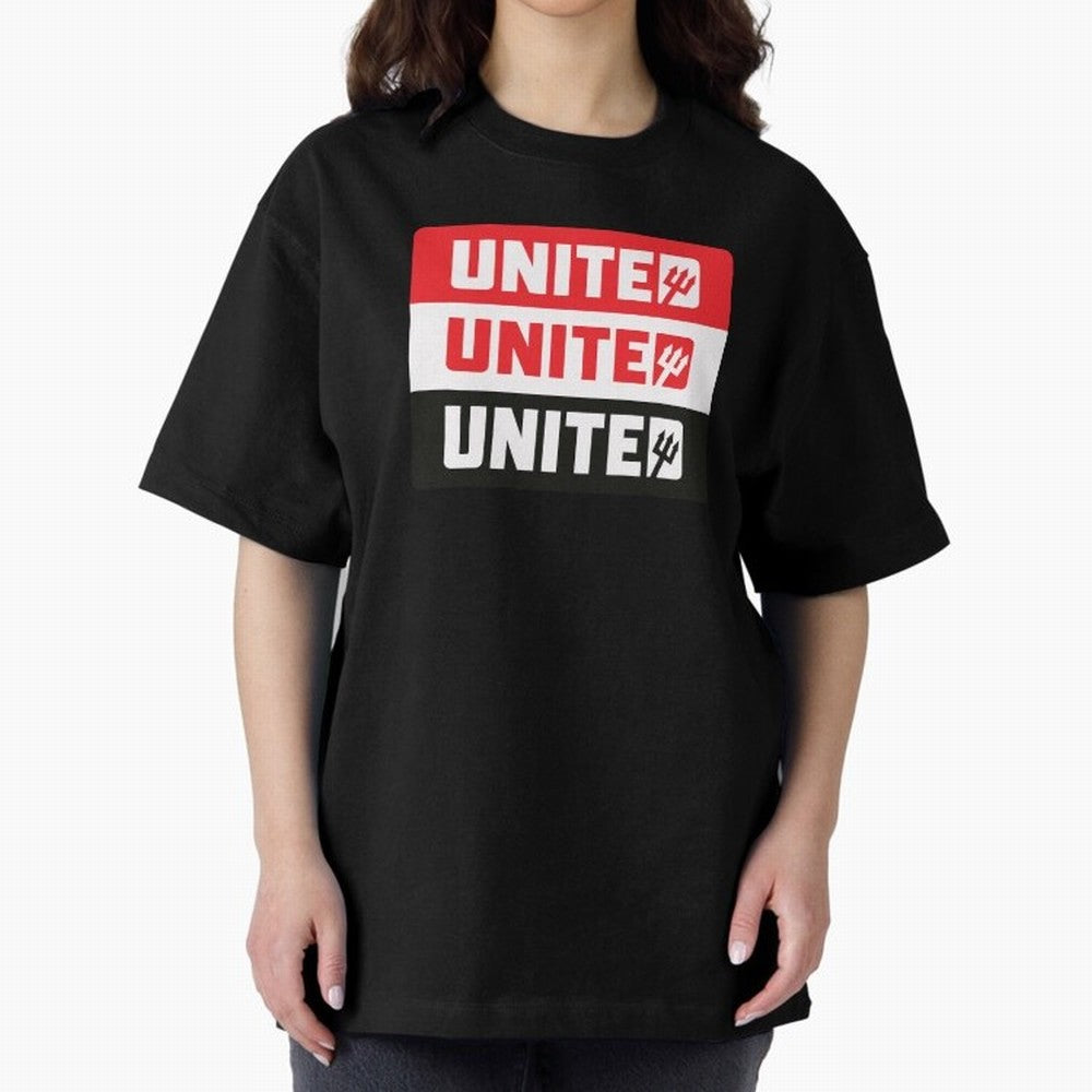 Manchester United United United Oversized T-Shirt Discover FIFA World Cup 2026 USA Canada Mexico with Cristiano Ronaldo, Portugal Energy, Game Day Rituals, Football Legends, Country Pride and the Road to the Final; Built for Supporters Chasing