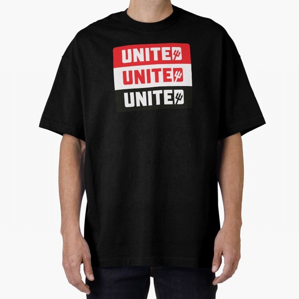 Manchester United United United Oversized T-Shirt Discover FIFA World Cup 2026 USA Canada Mexico with Cristiano Ronaldo, Portugal Energy, Game Day Rituals, Football Legends, Country Pride and the Road to the Final; Built for Supporters Chasing