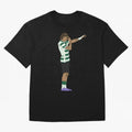 Ricardo Mangas Sporting Goal Celebration Minimalist Oversized T-Shirt Celebrate Fan Culture around Global Football Passion for FIFA World Cup 2026 USA Canada Mexico, Filled with Mbappe, Argentina and Brazil, Fan Favorite Moments, National Team