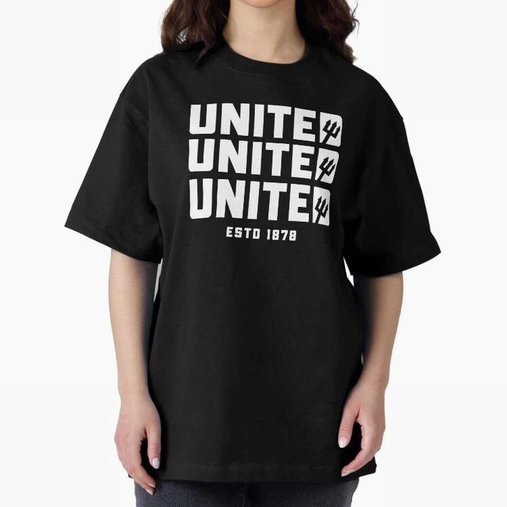 Manchester United United United Oversized T-Shirt Back the Journey through Match Day Hype around FIFA World Cup 2026 Group Stage, Neymar, France, Supporter Pride, Iconic Celebrations, Legendary Names and Global Match Day Energy; Built for