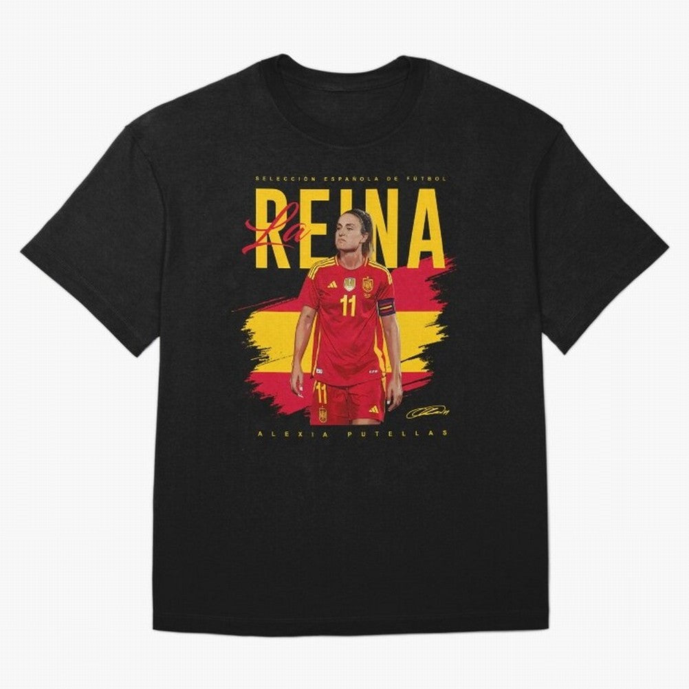 Alexia Putellas Oversized T-Shirt Mark the FIFA World Cup 2026 USA Canada Mexico Journey through Messi Highlights, France Pride, Championship Spirit, Famous Goals, Roaring Crowds and International Football Unity; Perfect for Supporters Who Want