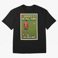 CR7 Comic Oversized T-Shirt Step into Match Day Hype around FIFA World Cup 2026 USA Canada Mexico, Mbappe and Neymar, Brazil, Vintage Soccer Flavor, Modern Football Stars, National Flags and Final Night Emotion; Great for Watch Parties, Sports