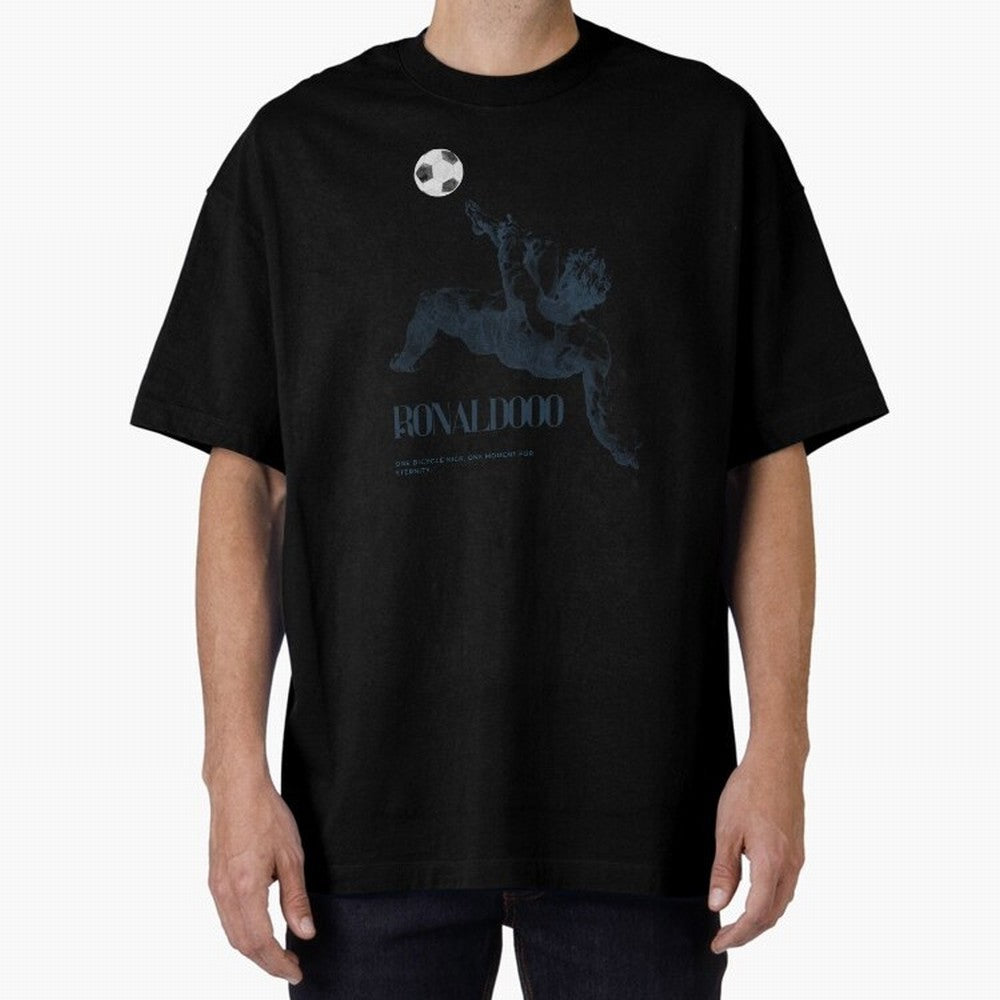 Artistic Strike Oversized T-Shirt Create the FIFA World Cup 2026 Group Stage Journey through Haaland Highlights, Brazil Pride, Champion Mindset, Group Stage Buzz, Knockout Tension and Passionate Fan Culture; Great for Supporters Who Love Legendary