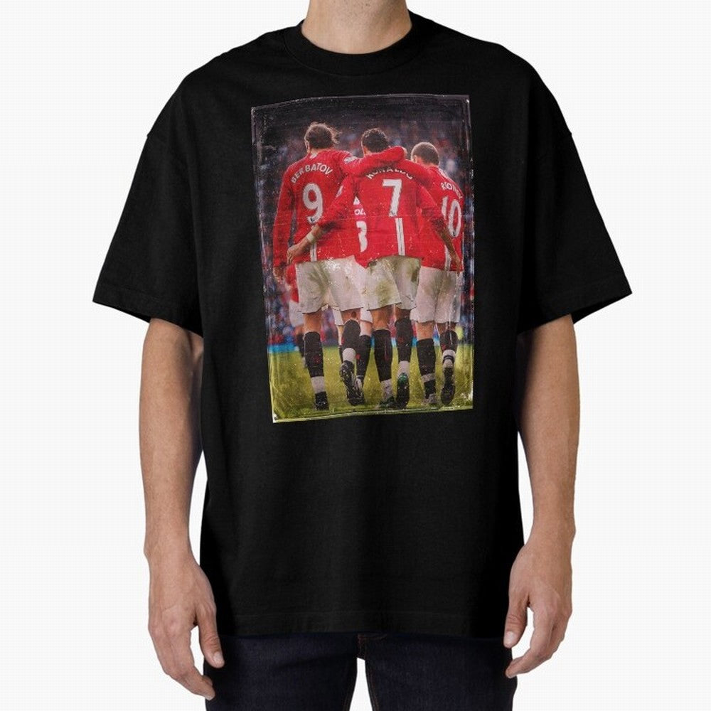 Ronaldo Berbatov Rooney Oversized T-Shirt Experience the Global Stage of Match Day Hype around FIFA World Cup 2026 USA Canada Mexico, Cristiano Ronaldo, Haaland and CR7, Spain, Global Supporter Spirit, Legendary Goals, National Colors and