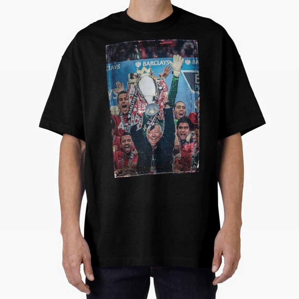 Sir Alex Ferguson Vintage Oversized T-Shirt Celebrate Rivalries and Pride in the FIFA World Cup 2026 Group Stage Journey through Cristiano Ronaldo Highlights, France Pride, Supporter Pride, Iconic Celebrations, Legendary Names and Global Match Day