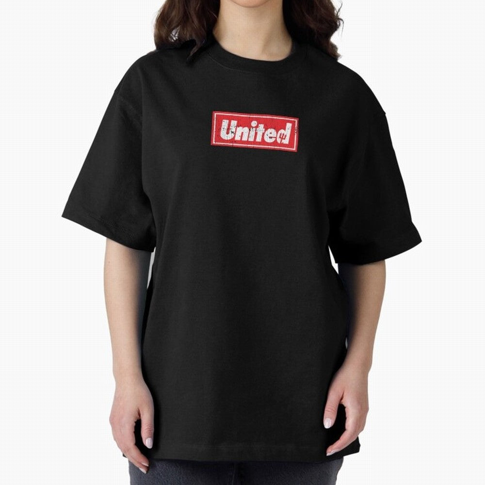 Manchester United Oversized T-Shirt Bring Supporter Culture to Match Day Hype around FIFA World Cup 2026 Group Stage, CR7, Argentina, Match Day Excitement, Supporter Culture, Golden Goals and Global Football Passion; Perfect for Fans, Collectors,