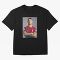 Cristiano Ronaldo Oversized T-Shirt Wear the Spirit of FIFA World Cup 2026 Spirit, Inspired by Netherlands, CR7, Goal Celebration Energy, Supporter Heritage, Football Icons and Worldwide Tournament Joy; Made for Collectors Who Enjoy Iconic Players,