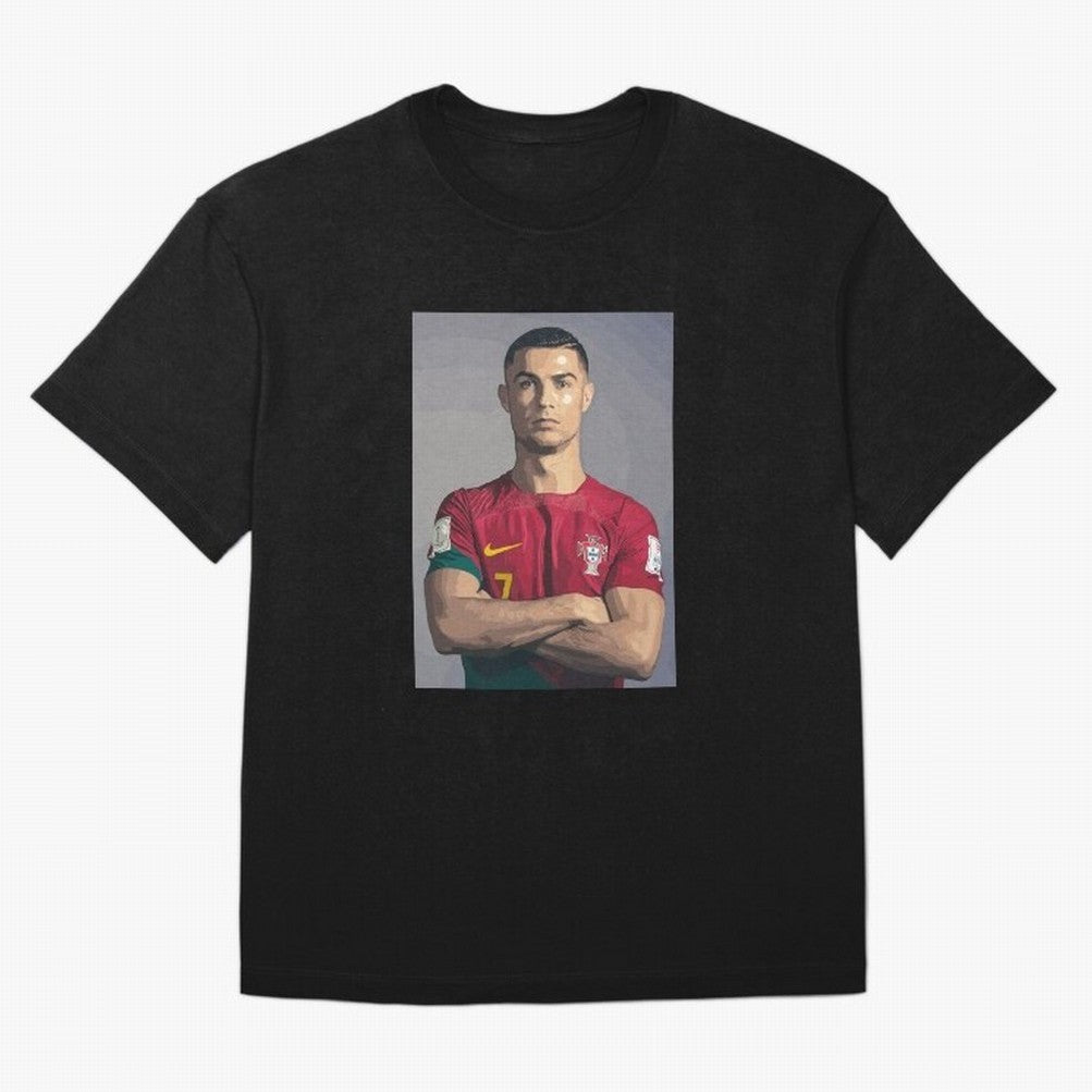 Cristiano Ronaldo Oversized T-Shirt Wear the Spirit of FIFA World Cup 2026 Spirit, Inspired by Netherlands, CR7, Goal Celebration Energy, Supporter Heritage, Football Icons and Worldwide Tournament Joy; Made for Collectors Who Enjoy Iconic Players,