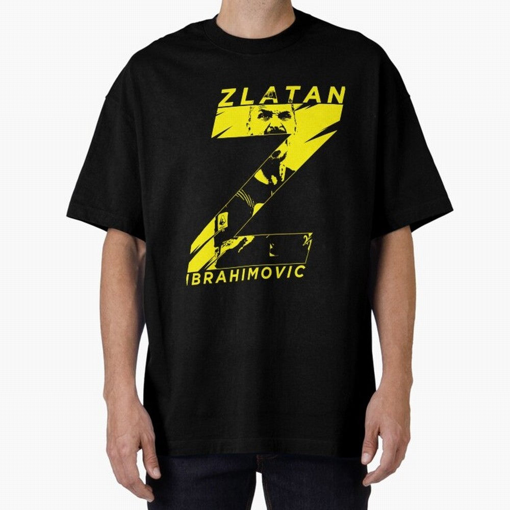 Zlatan Ibrahimovic Swedish God Gjq588 Oversized T-Shirt Carry the Dream of FIFA World Cup 2026 Spirit, Highlighting Germany, Haaland, Worldwide Fan Energy, Dramatic Goals, Stadium Lights and Championship Celebrations; Created for Match Day Parties,