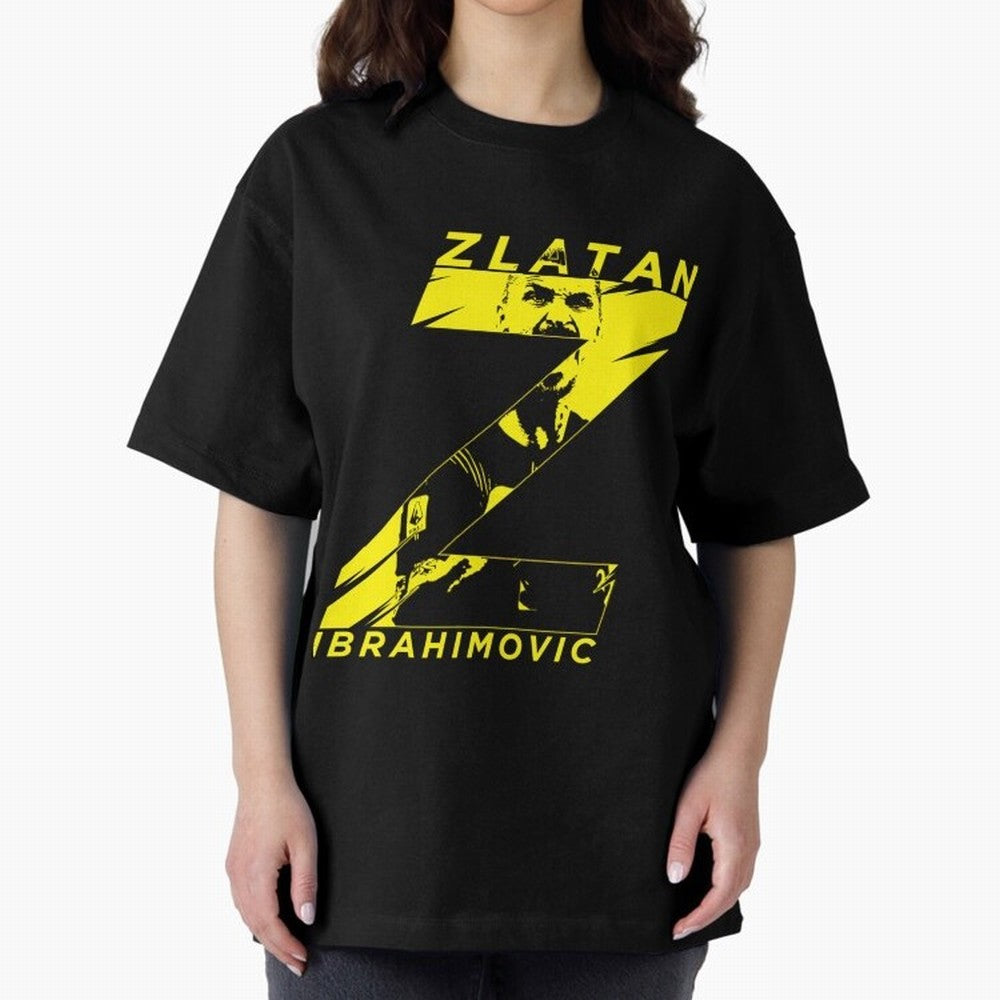 Zlatan Ibrahimovic Swedish God Gjq588 Oversized T-Shirt Carry the Dream of FIFA World Cup 2026 Spirit, Highlighting Germany, Haaland, Worldwide Fan Energy, Dramatic Goals, Stadium Lights and Championship Celebrations; Created for Match Day Parties,